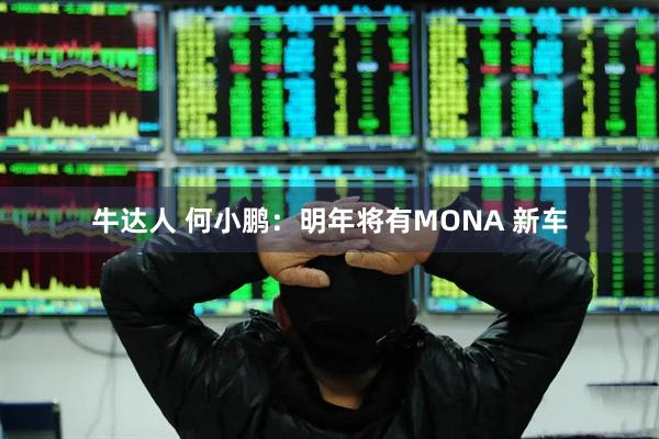 牛达人 何小鹏：明年将有MONA 新车