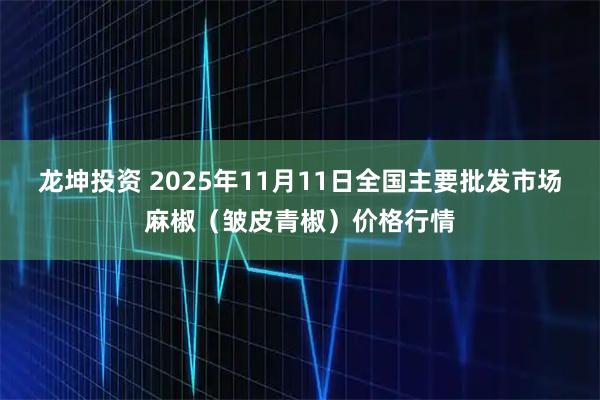 龙坤投资 2025年11月11日全国主要批发市场麻椒（皱皮青椒）价格行情