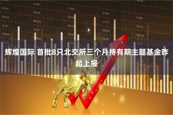 辉煌国际 首批8只北交所三个月持有期主题基金昨起上报