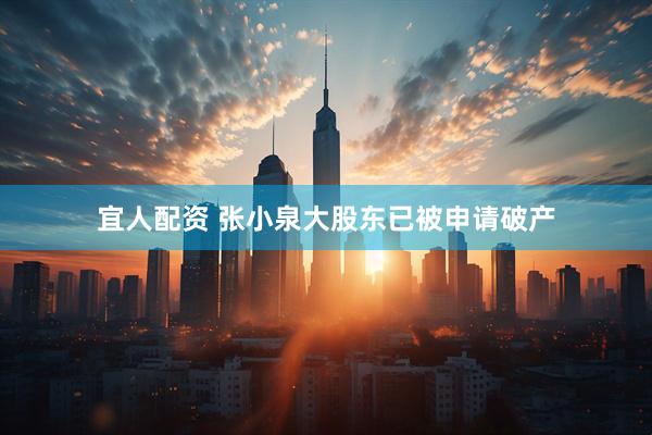 宜人配资 张小泉大股东已被申请破产
